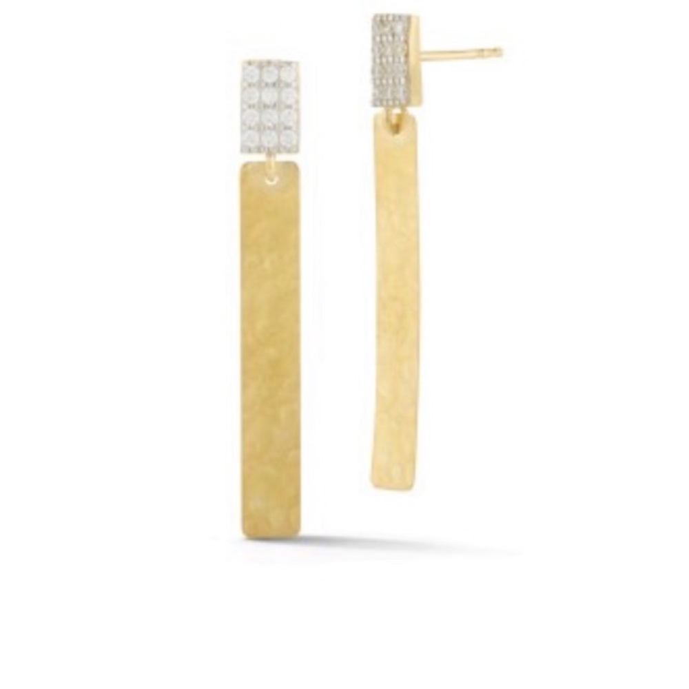 I. Reiss -  14k Gold and Diamond Earrings